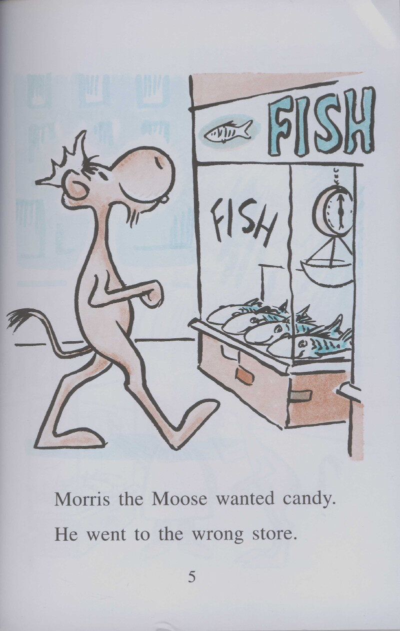 Morris goes to school绘本故事第3页