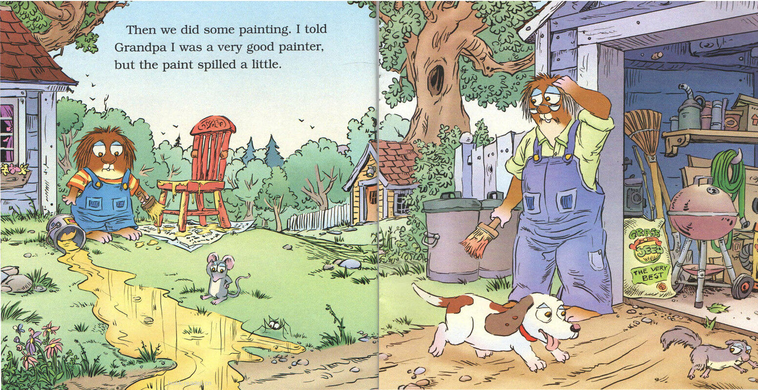 Bye-bye, Mom and Dad绘本故事第5页