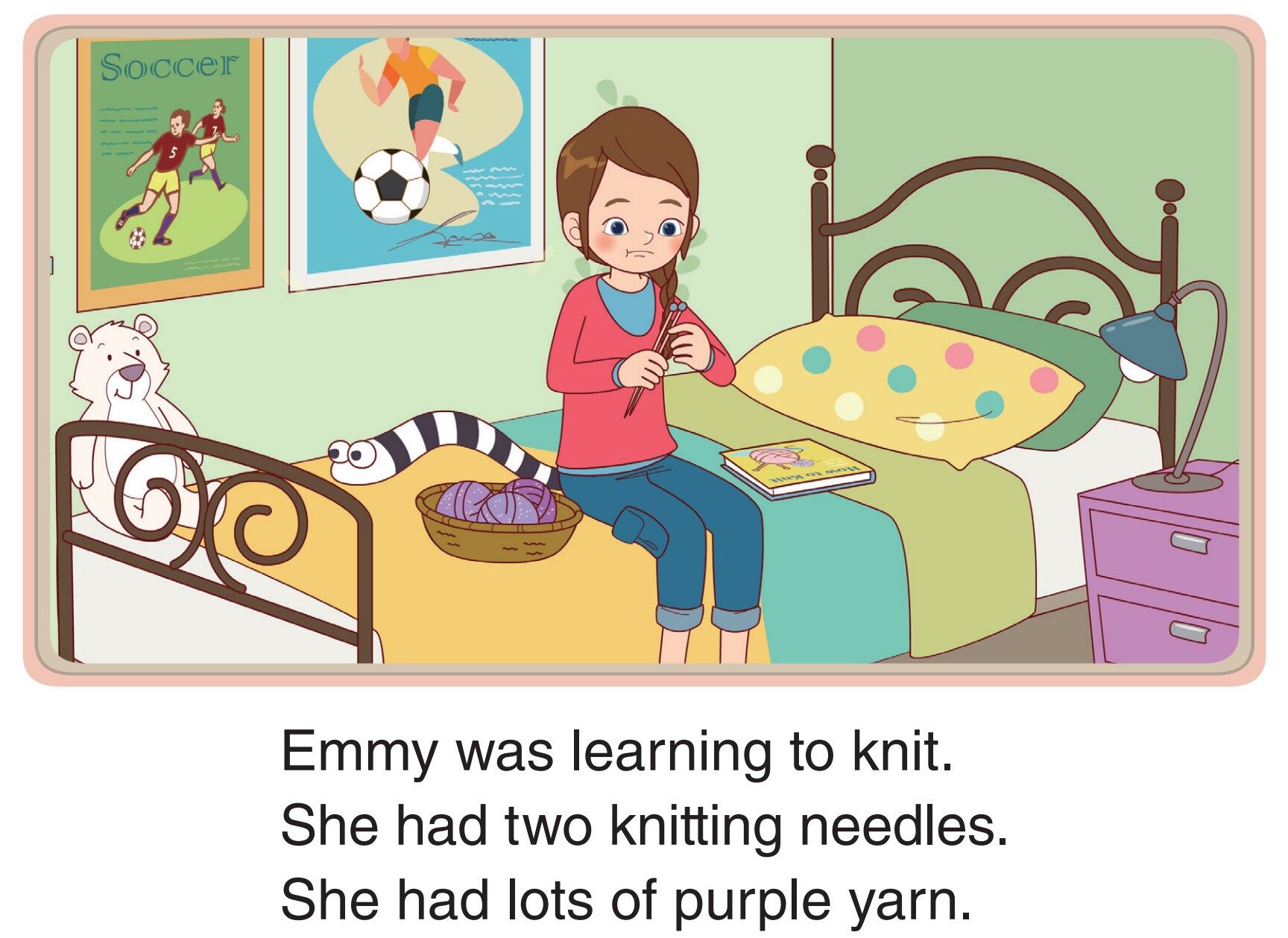 The Purple Scarf绘本故事第3页