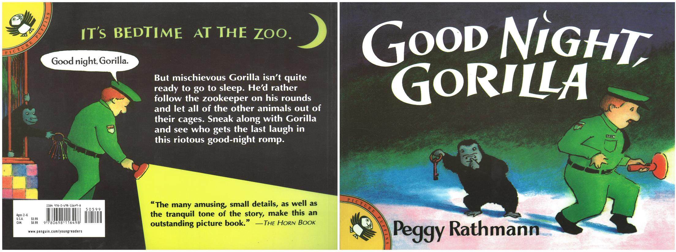 Good night,gorilla绘本故事第2页