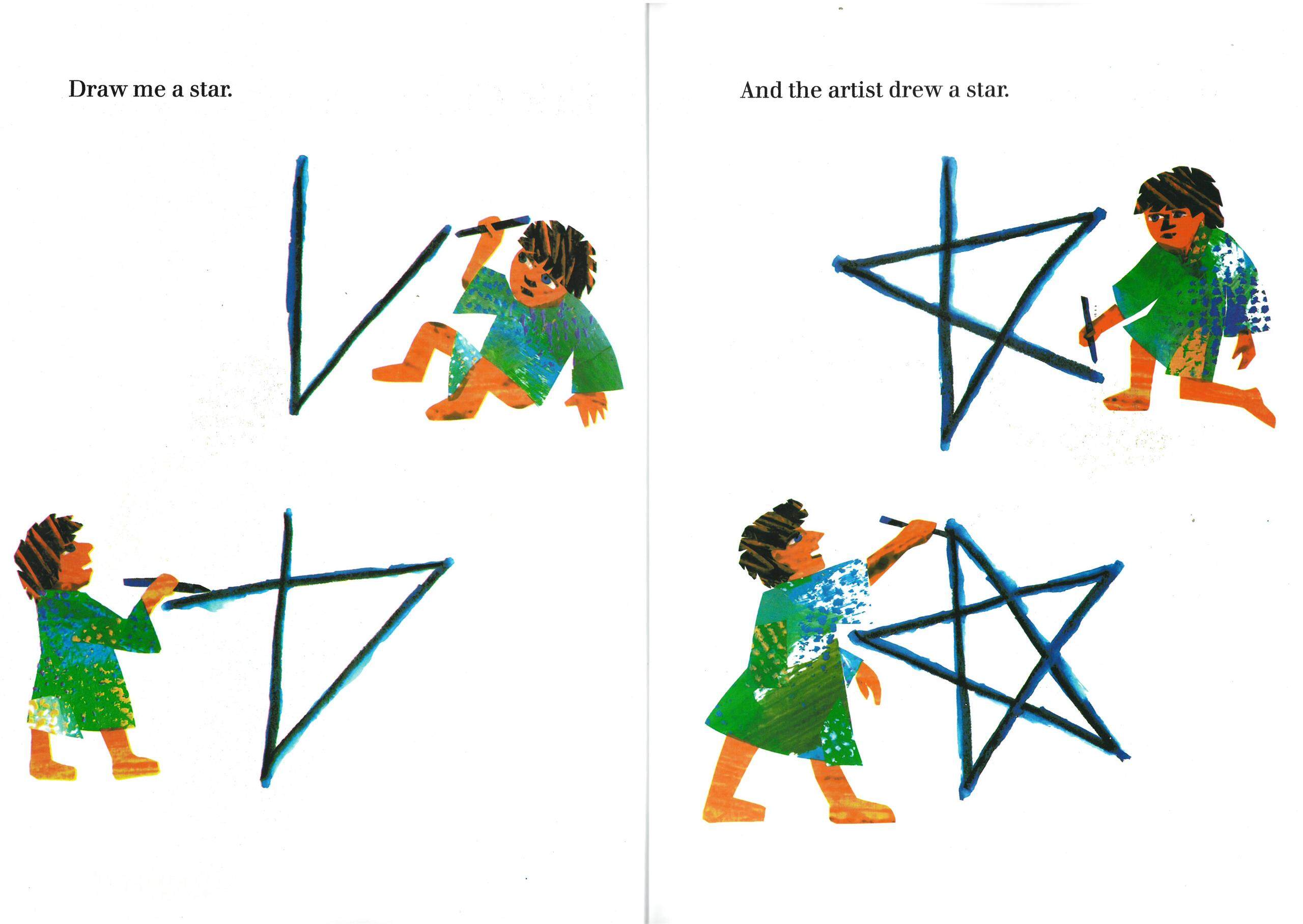 Draw me a star绘本故事第4页