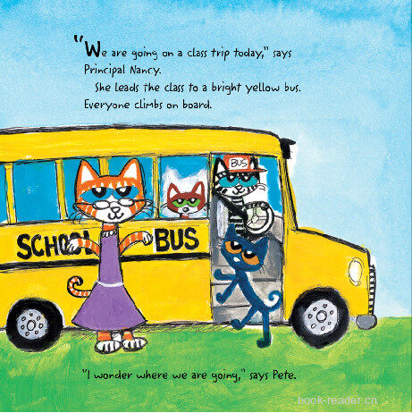 Pete the Cat Firefighter Pete绘本故事第3页