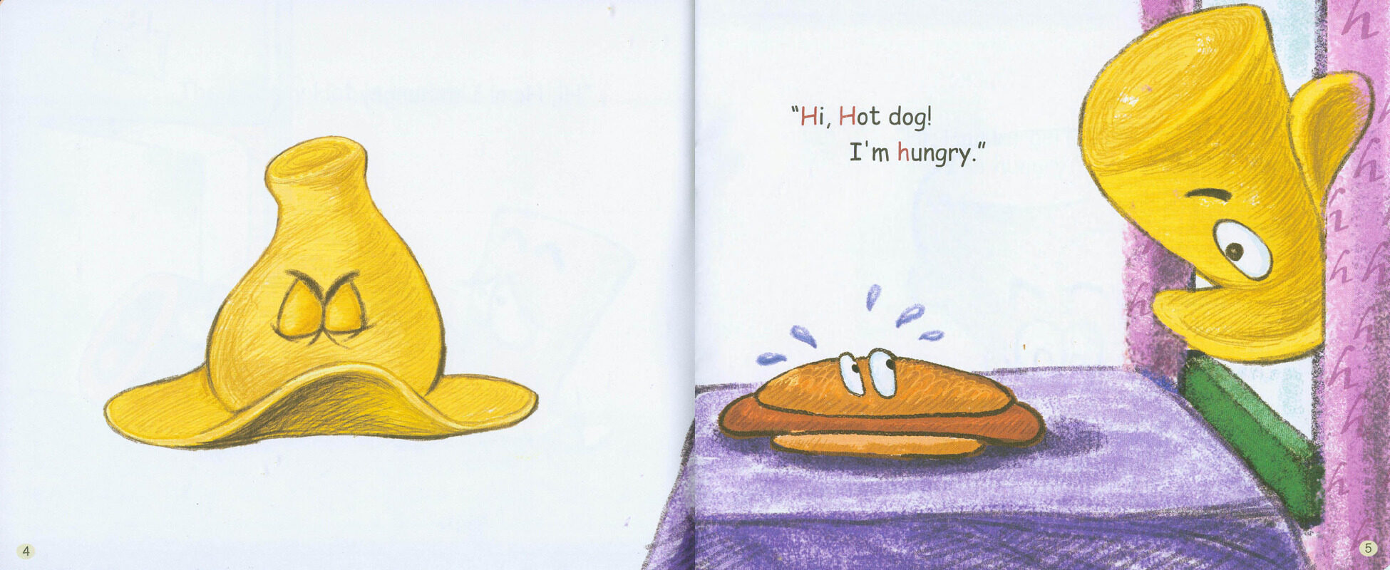 H Hurgry Hat绘本故事第4页