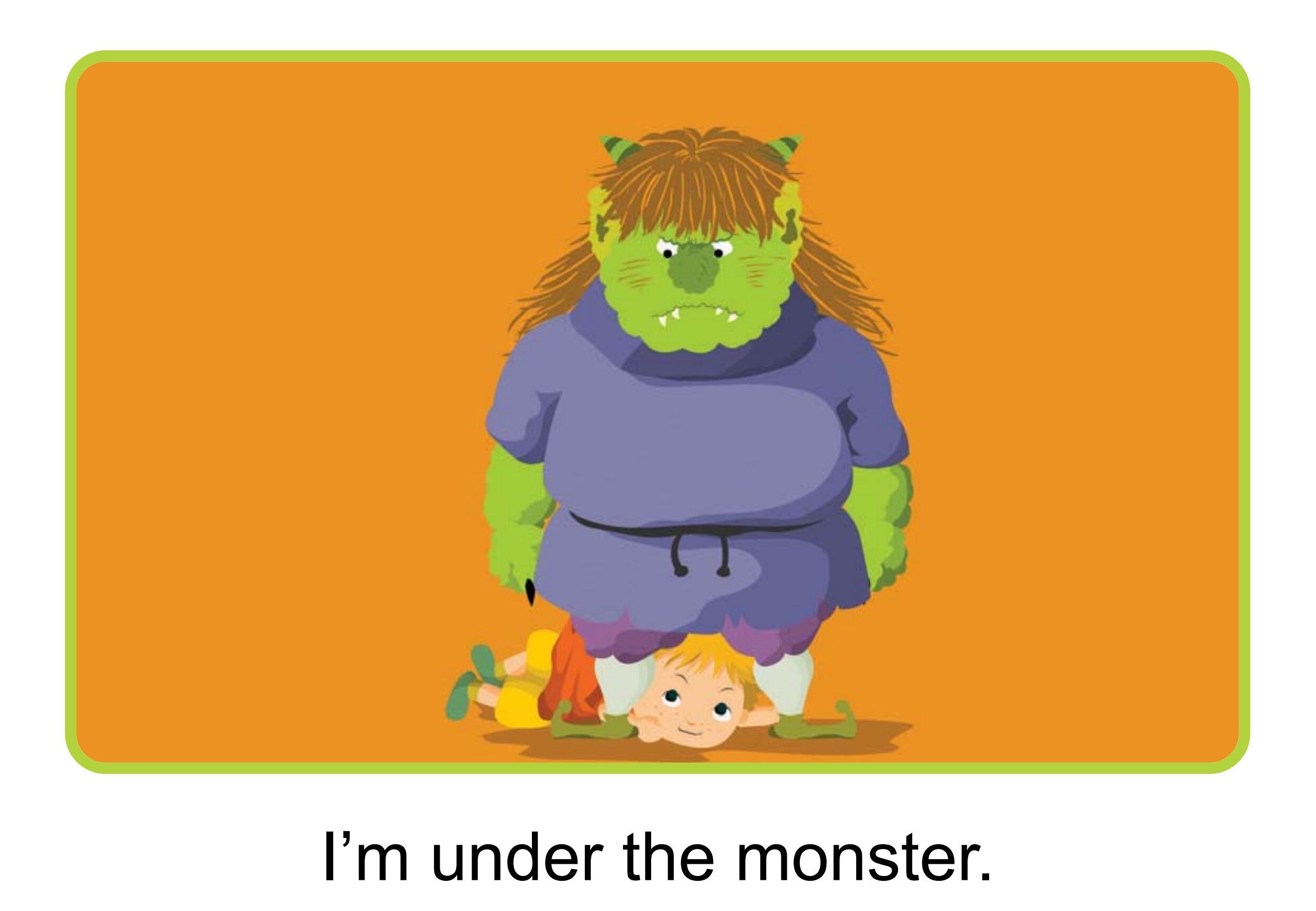 On the Monster绘本故事第3页