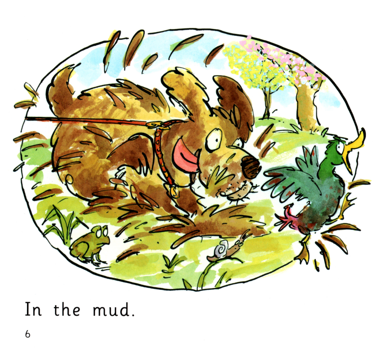 The Very Wet Dog绘本故事第5页