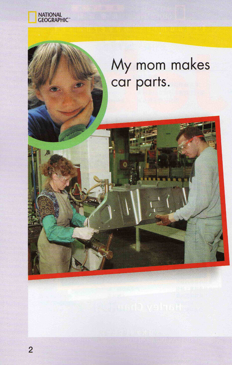 Jobs Making and Helping绘本故事第3页