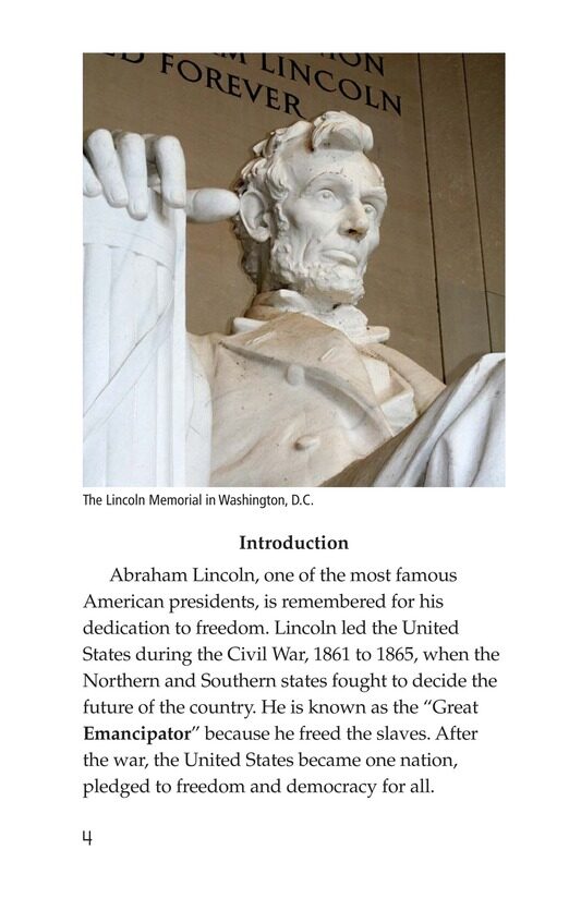 Abraham Lincoln From Log Cabin to the White House绘本故事第3页