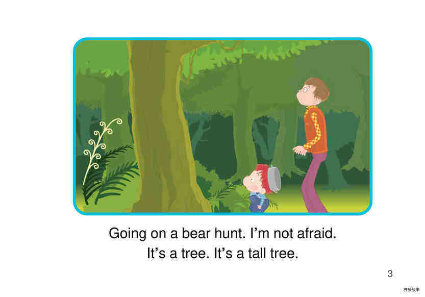 Going on a Bear Hunt绘本故事第4页