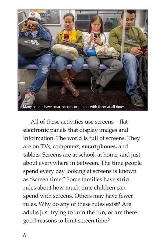 Too Much Screen Time绘本故事第5页
