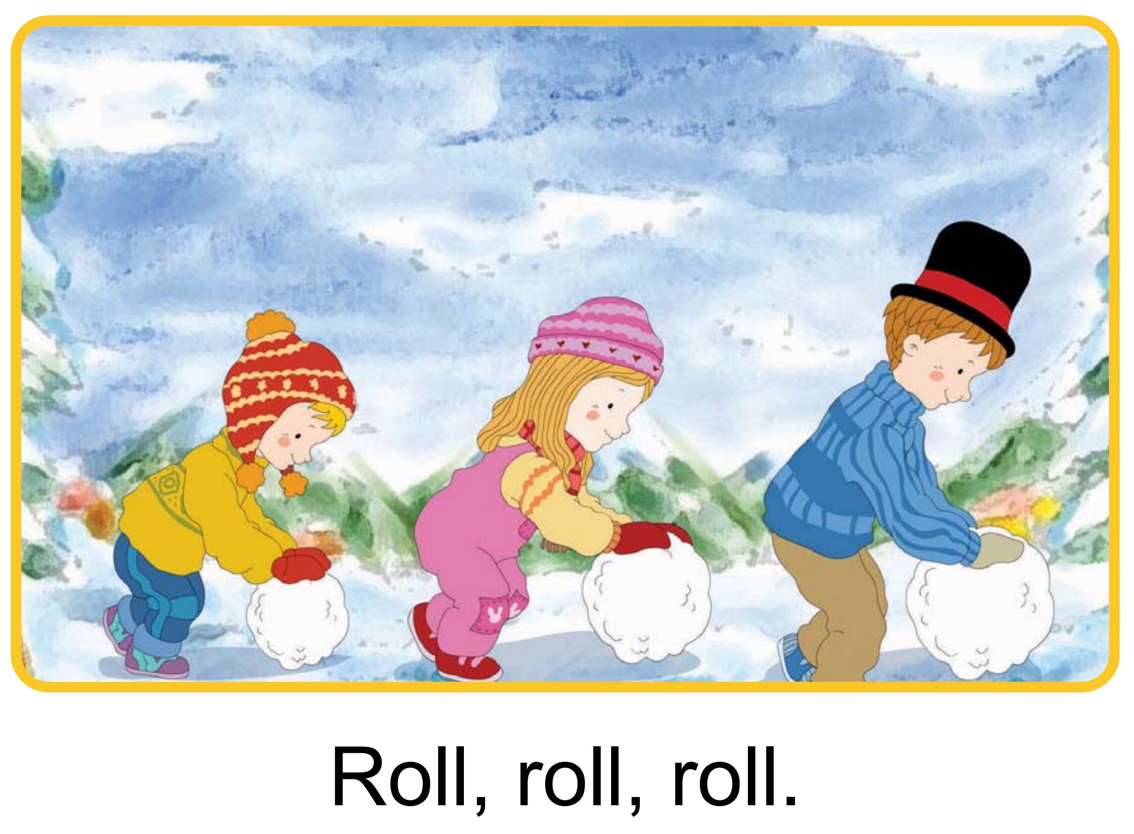 Snowman绘本故事第3页