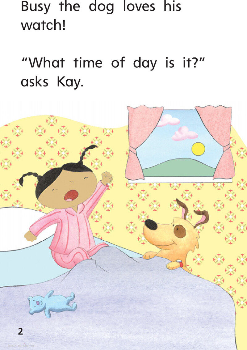 G1 App U3W1 Busy's Watch绘本故事第4页