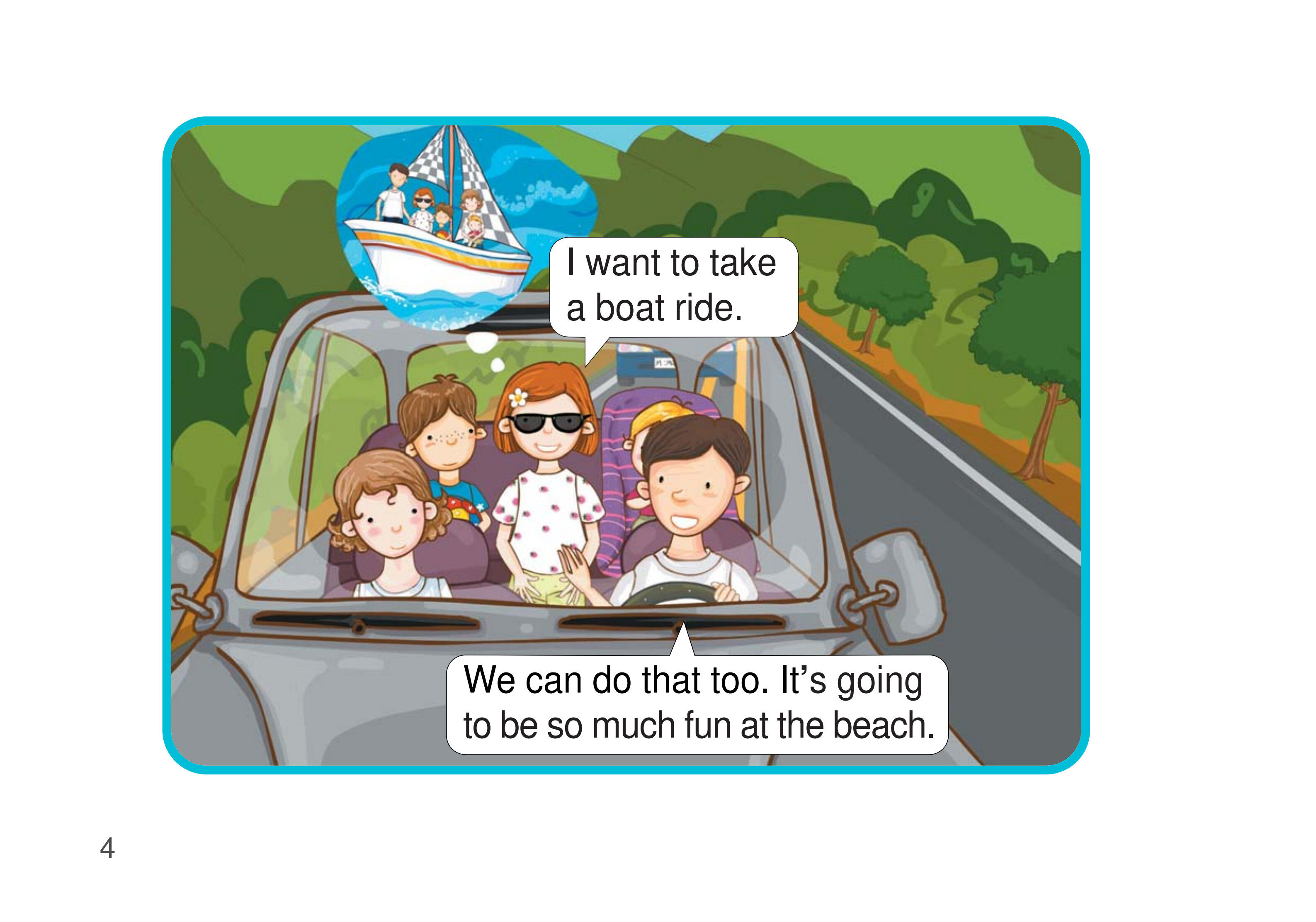 Summer Vacation绘本故事第5页