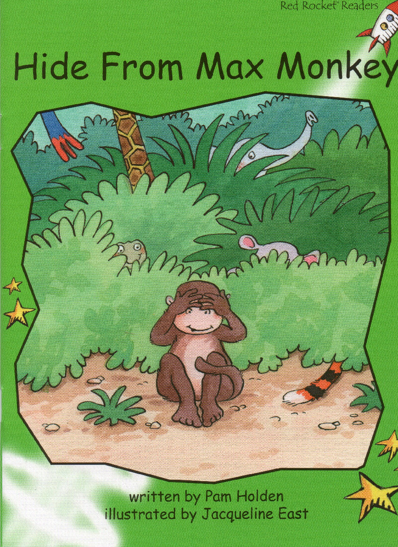Hide From Max Monkey绘本故事第2页