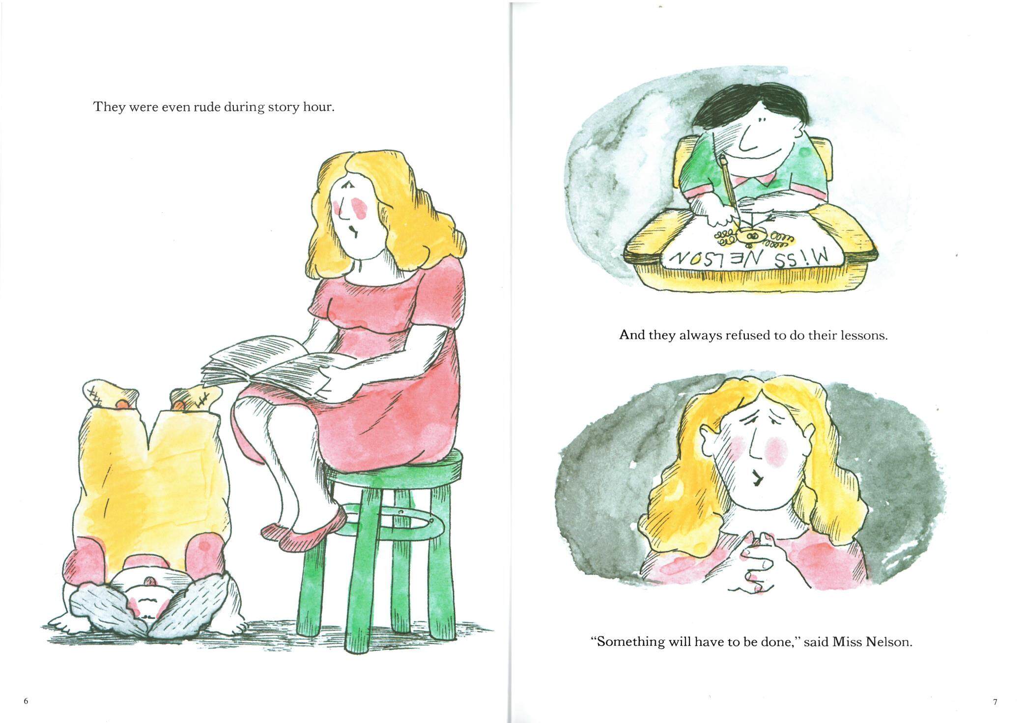 Miss Nelson is Missing绘本故事第5页