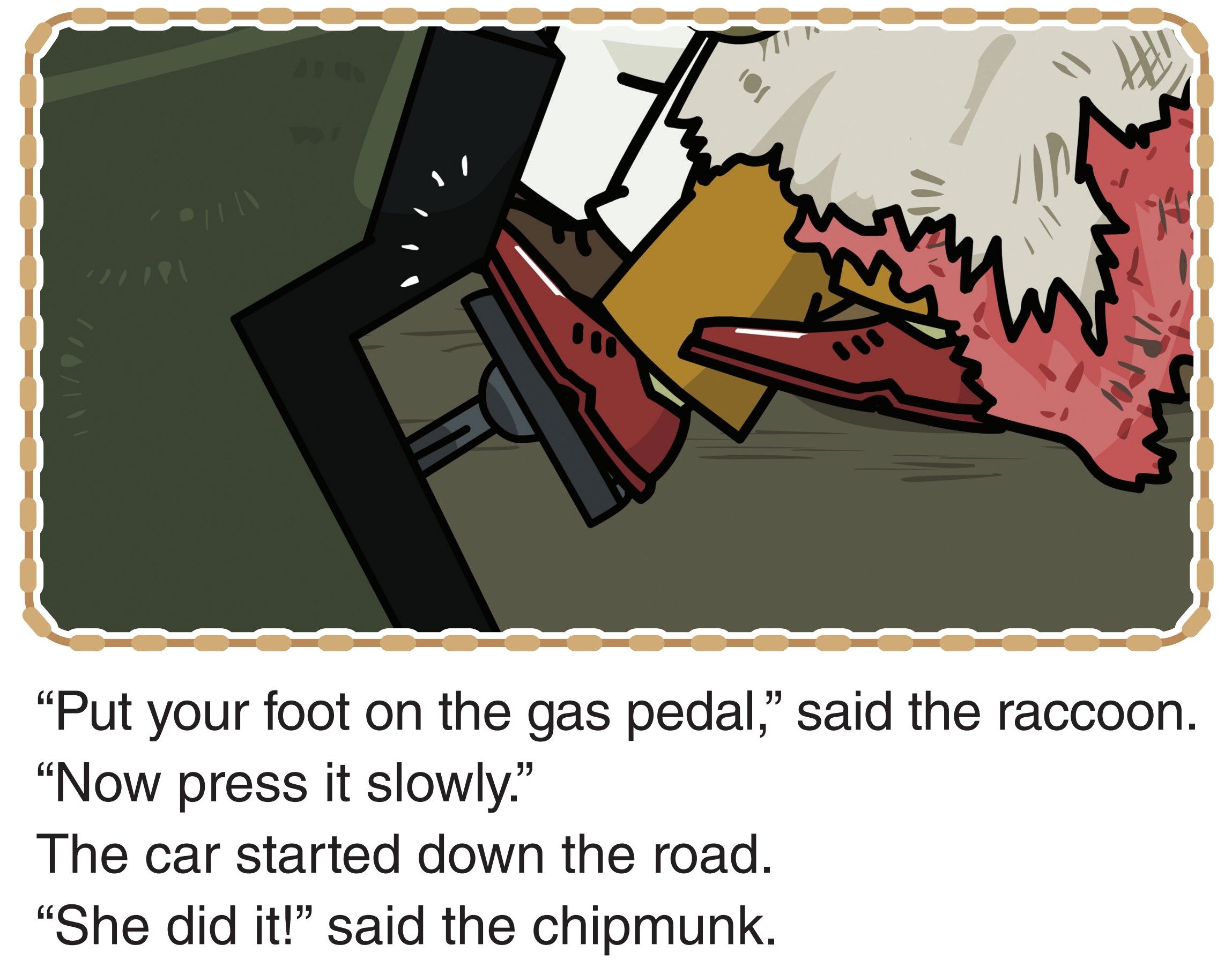 On the Road Again绘本故事第5页