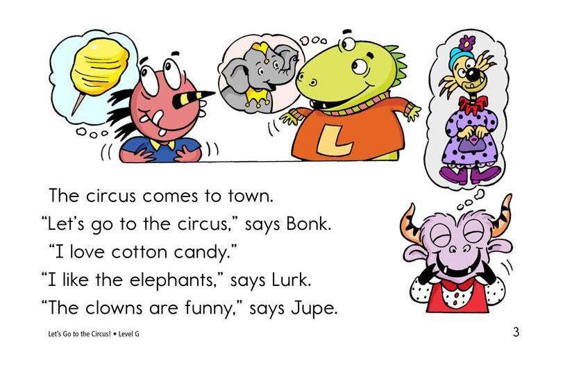 Let's Go to the Circus!绘本故事第3页