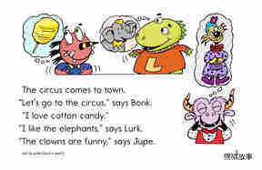 Let's Go to the Circus!绘本故事第3页
