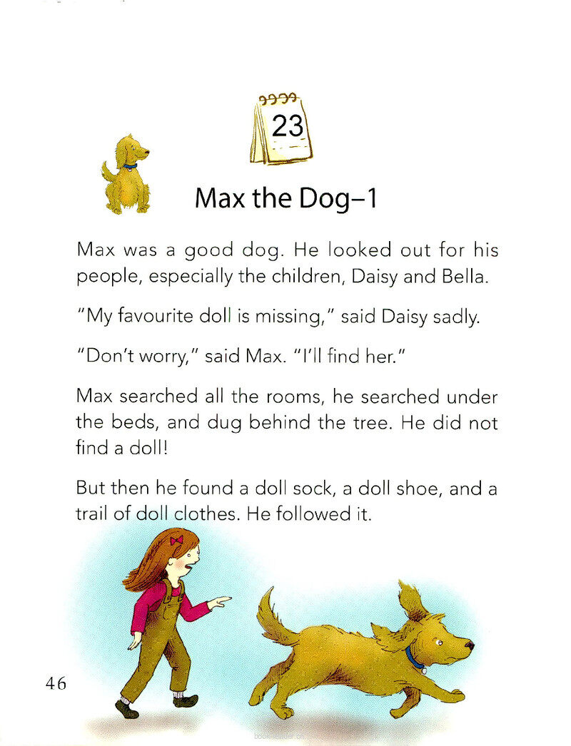 Max the Dog-1绘本故事第2页