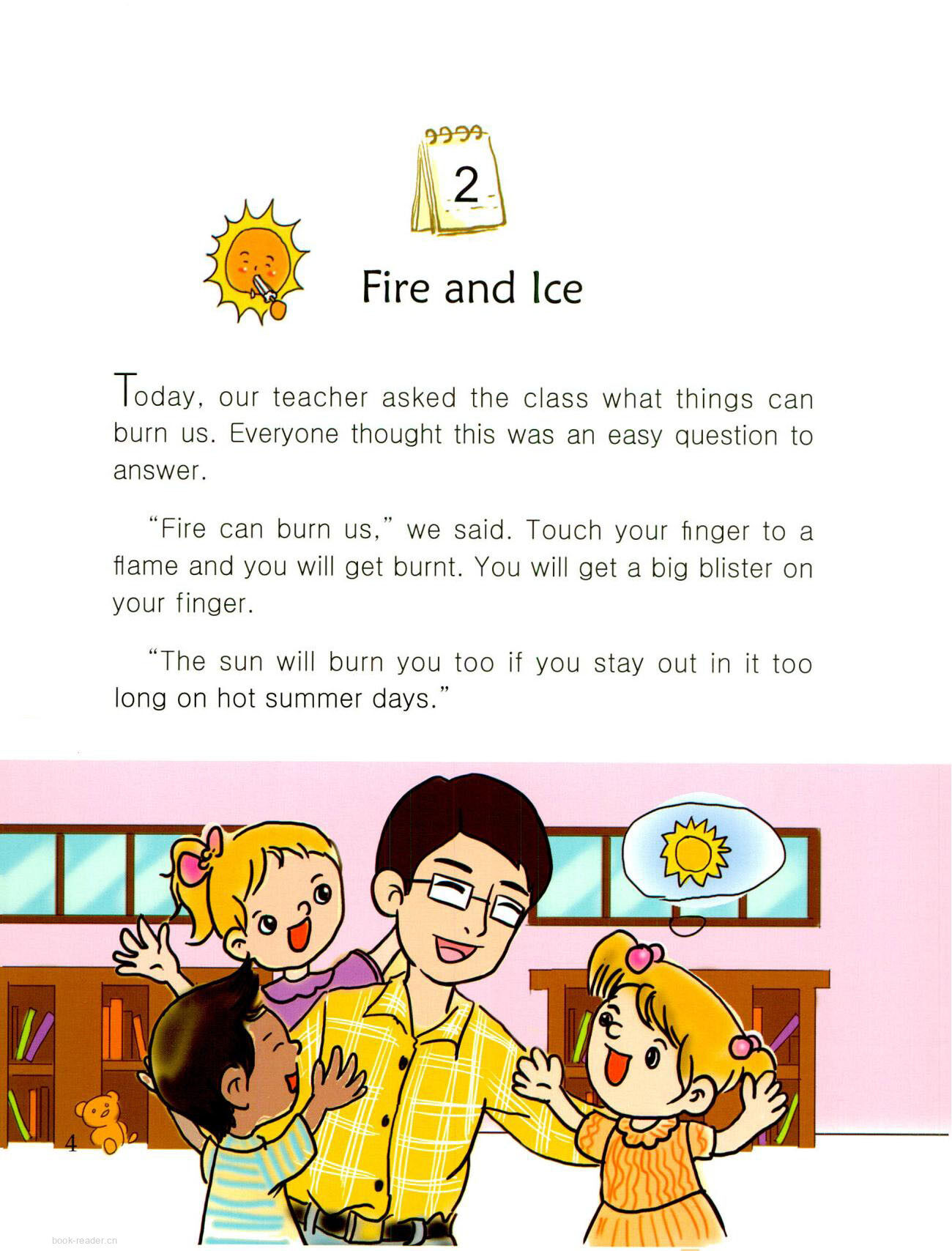 Fire and Ice绘本故事第2页