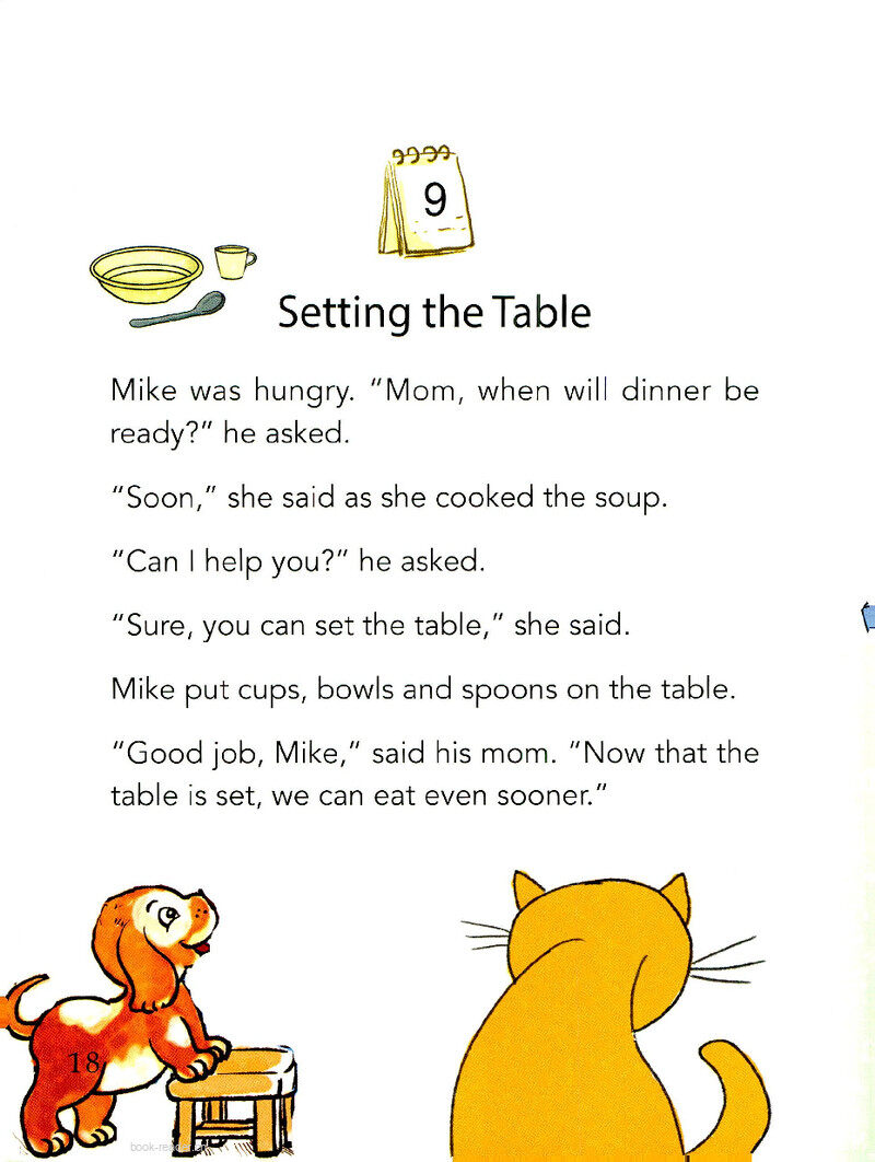 Setting the Table绘本故事第2页
