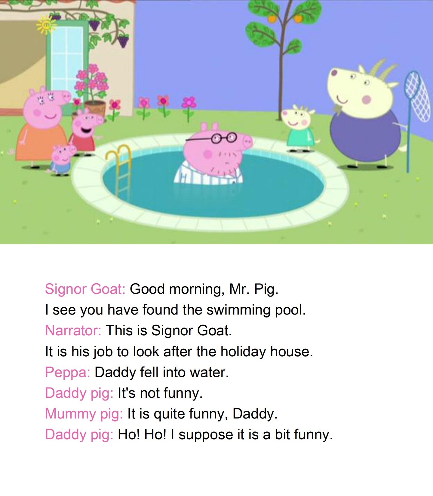 Holiday in the Sun绘本故事第4页