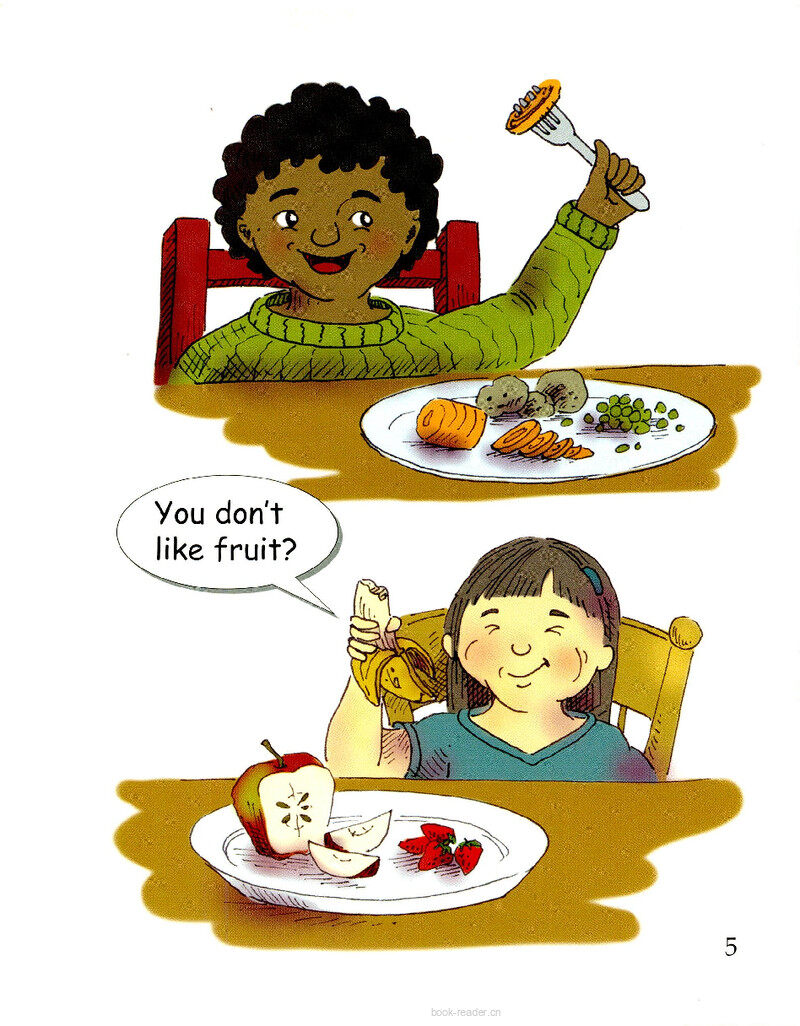Fruit or Vegetables?绘本故事第3页