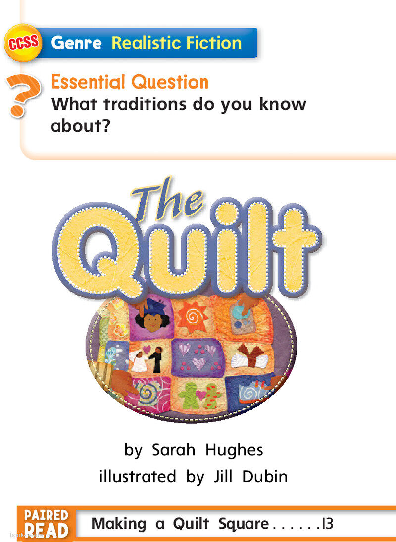 G1 App U6W4 The Quilt绘本故事第3页