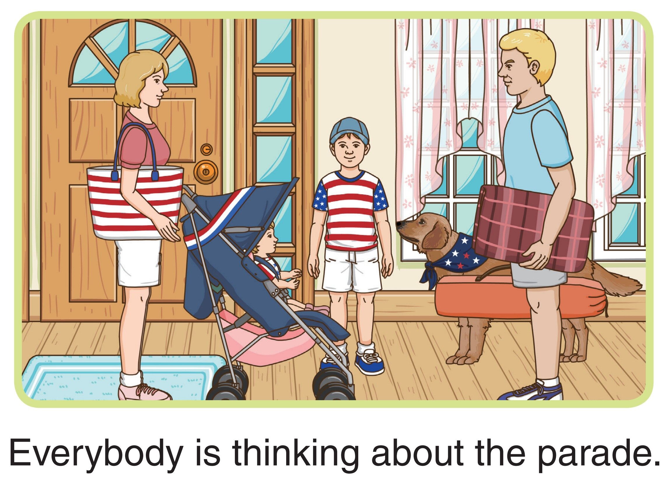 The Fourth of July绘本故事第3页