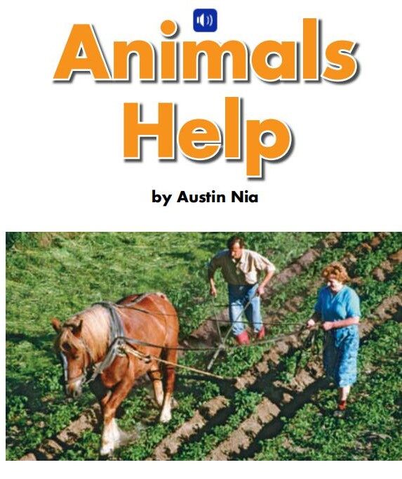 Animals help绘本故事第2页