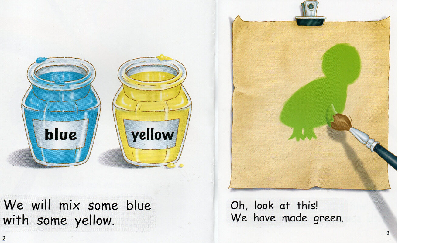 mixing paints绘本故事第3页