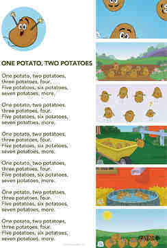 One Potato, Two Potatoes绘本故事第2页