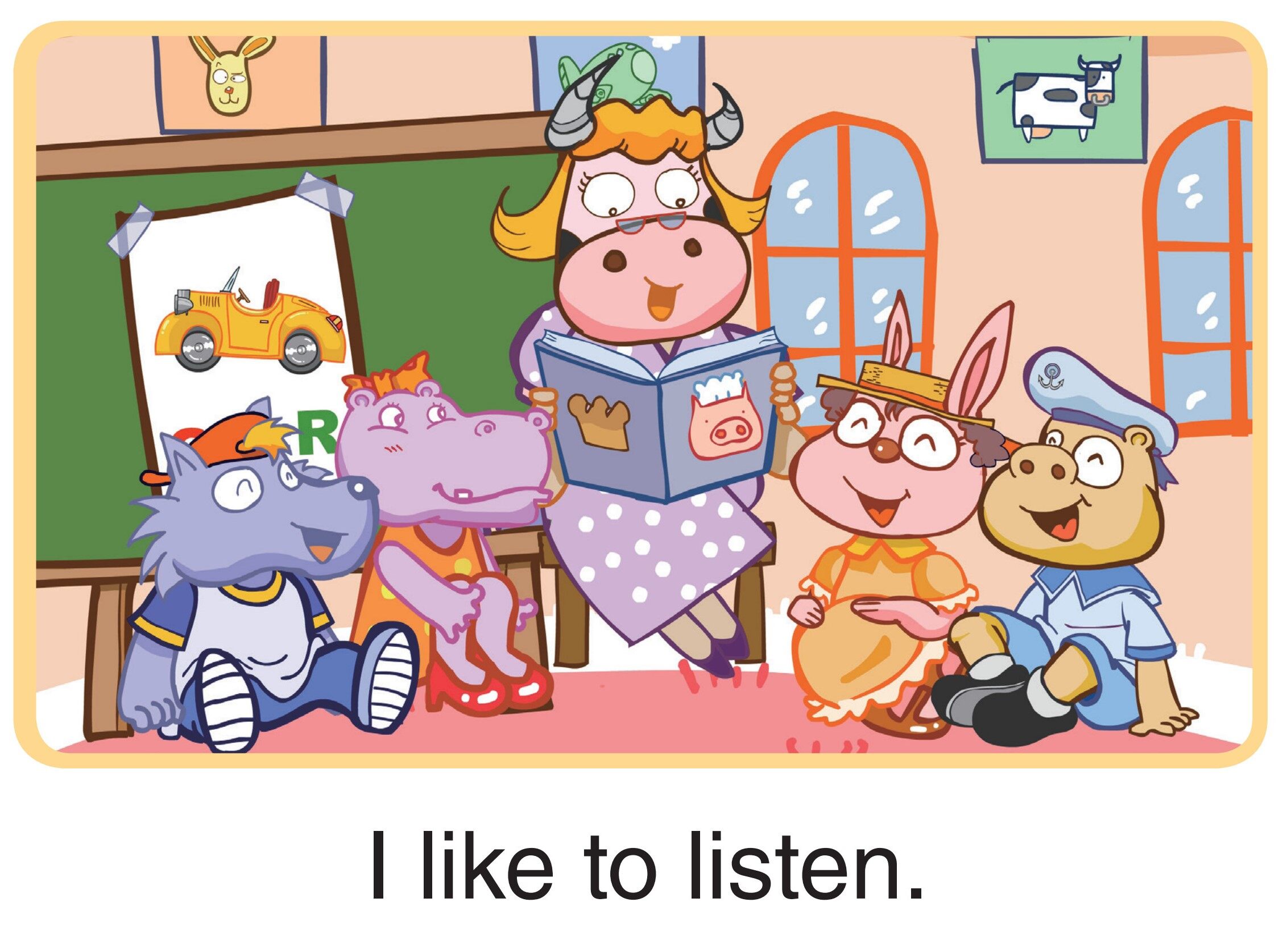 At School绘本故事第3页