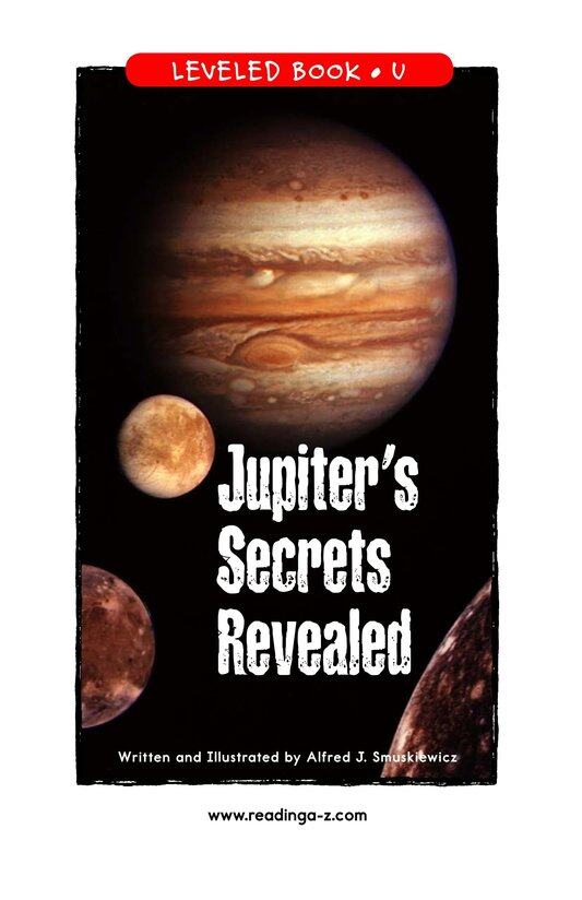 Jupiter's Secrets Revealed绘本故事第2页