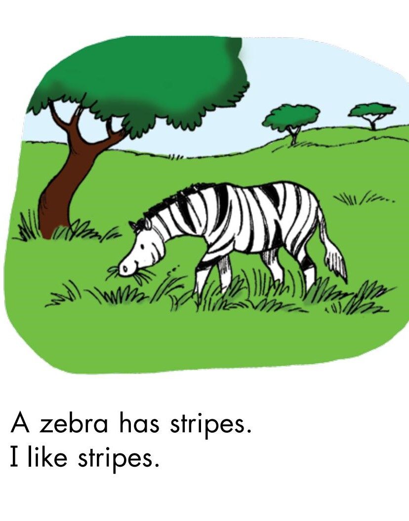 I Like Stripes绘本故事第5页