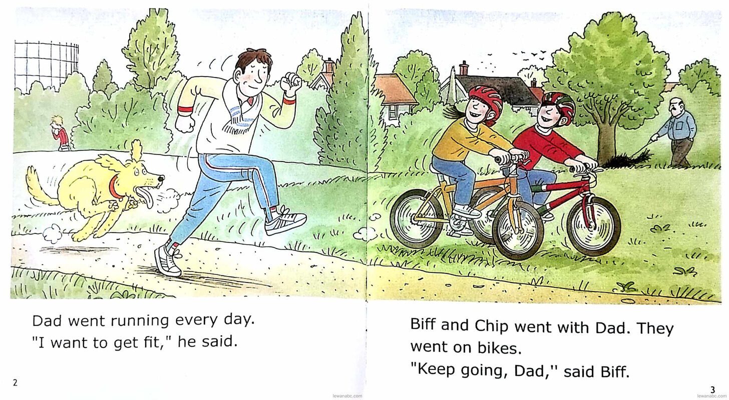 Dad's Run绘本故事第4页