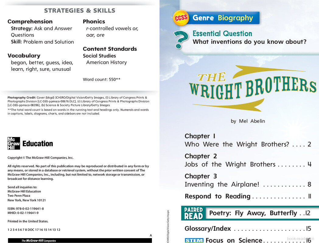 G1 Bey U5W3 The Wright Brothers绘本故事第3页