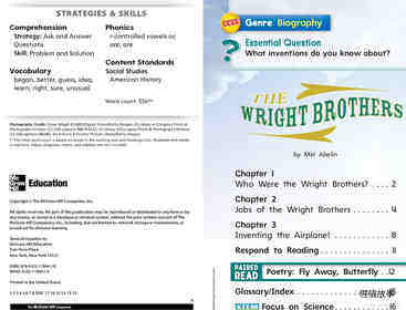 G1 Bey U5W3 The Wright Brothers绘本故事第3页