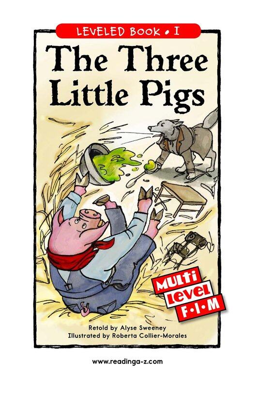 The Three Little Pigs绘本故事第2页