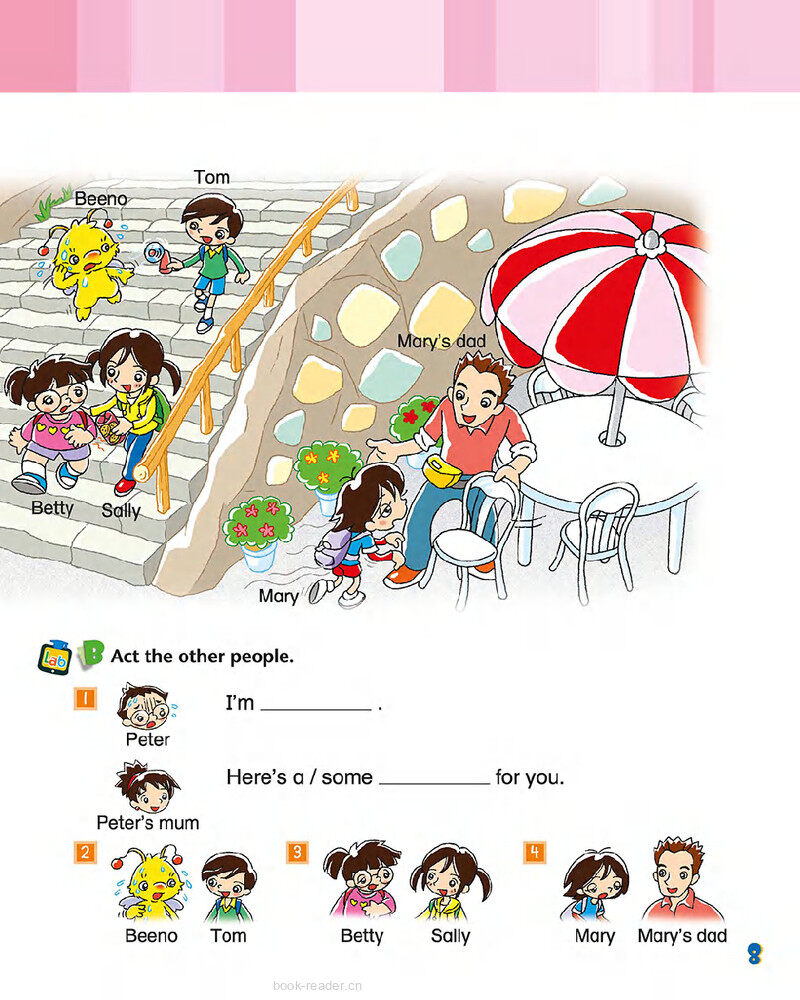 2 Helping others绘本故事第4页