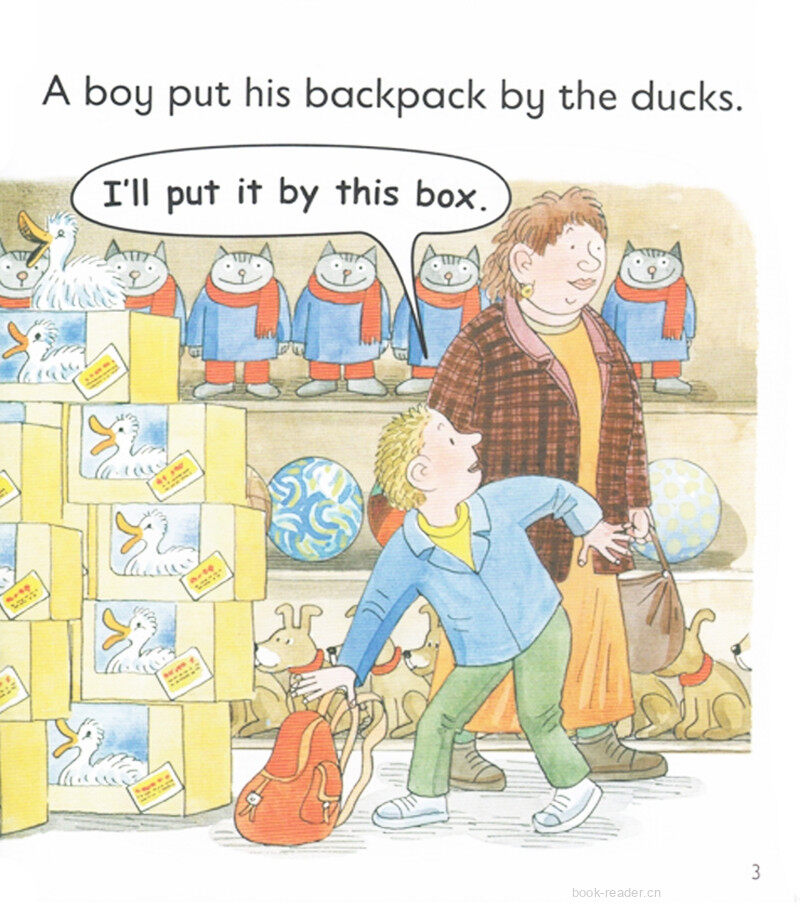 L2 The Backpack绘本故事第5页