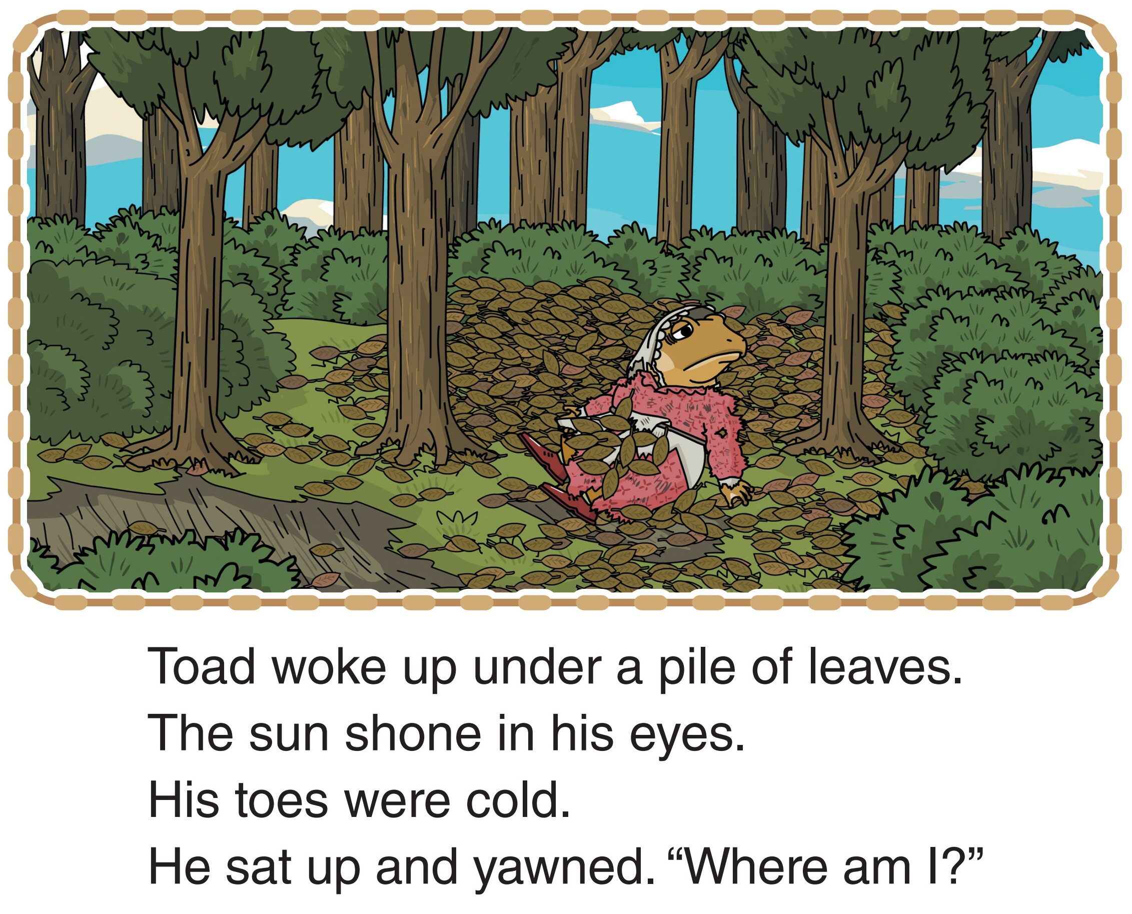 Toad on the Road绘本故事第3页