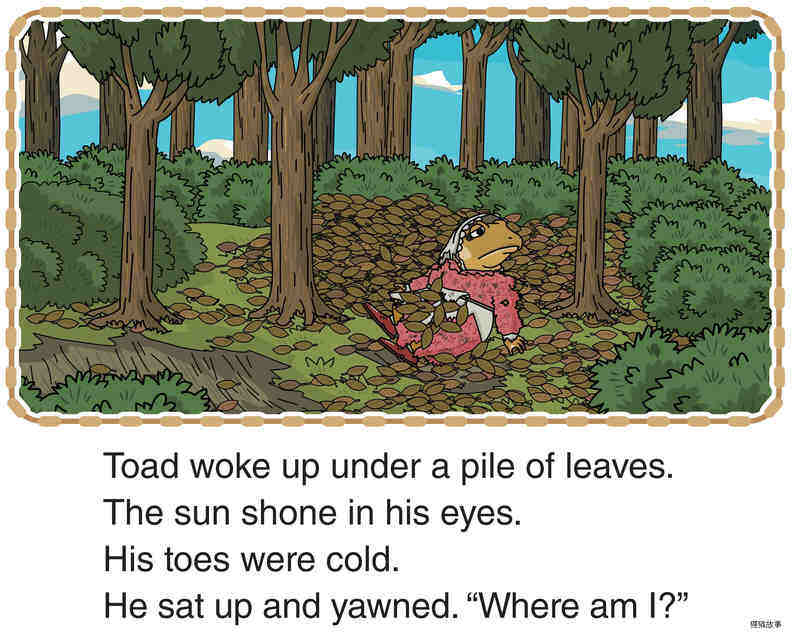 Toad on the Road绘本故事第3页