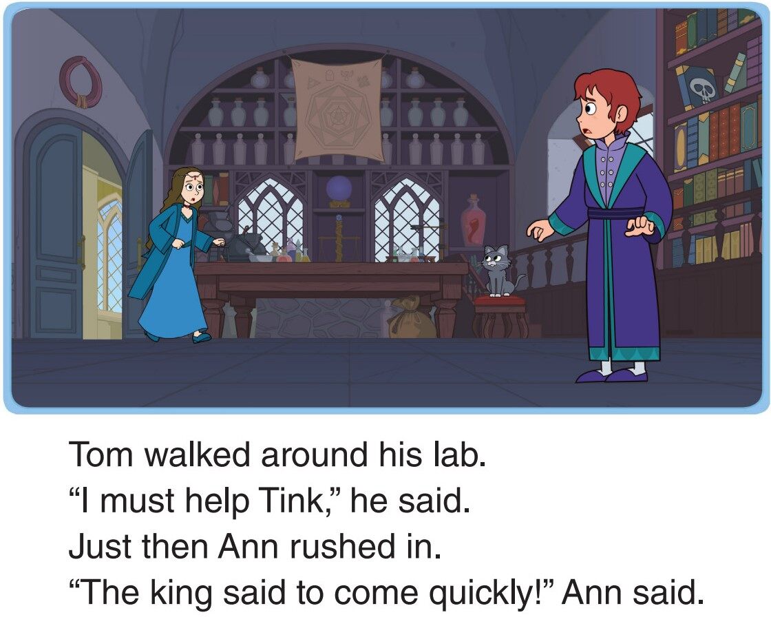 The Crack in the Wall绘本故事第3页