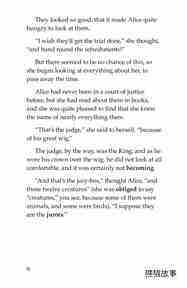 Alice's Adventures in Wonderland (Part 9)绘本故事第4页