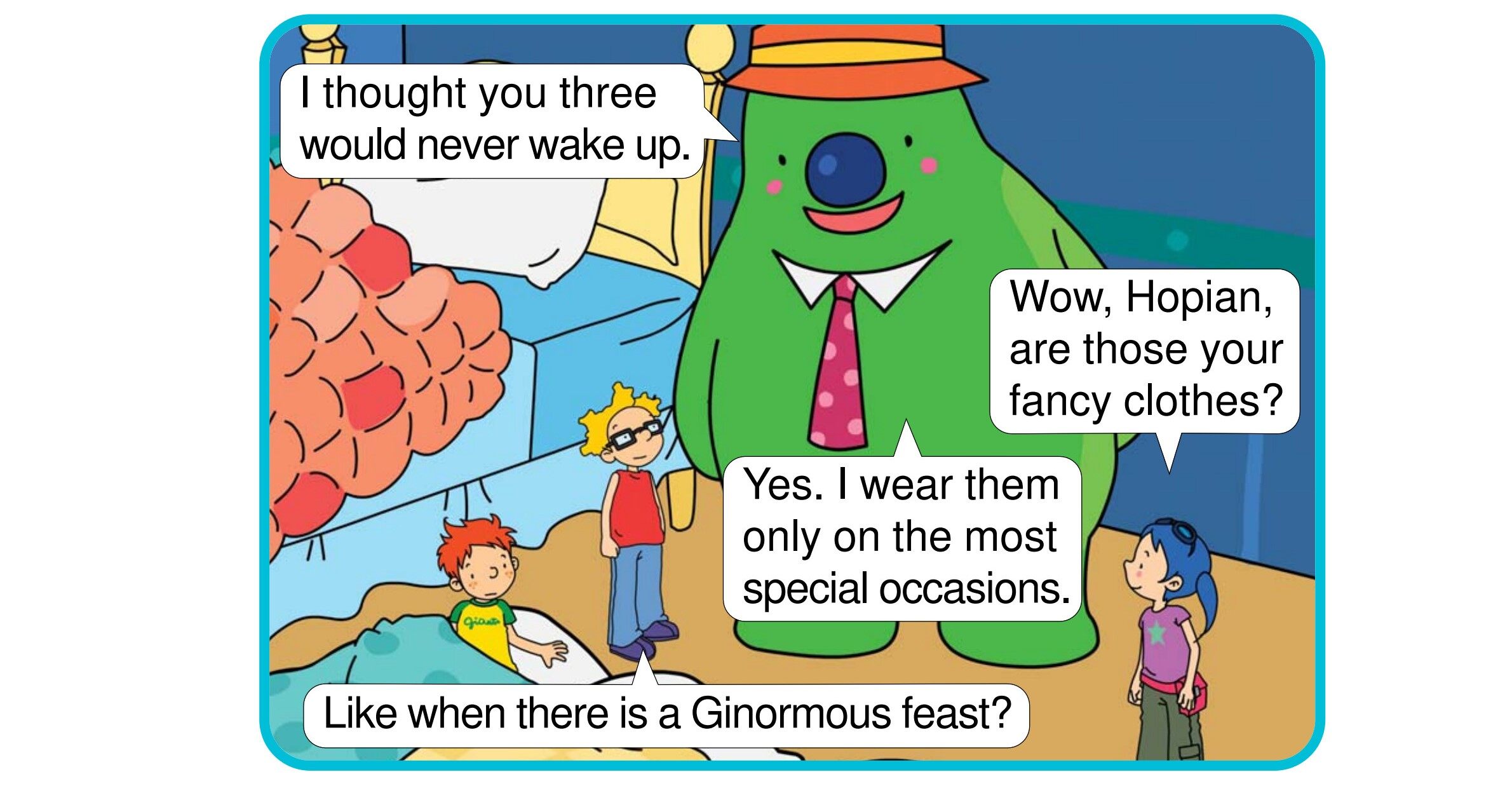 A Ginormous Feast绘本故事第2页