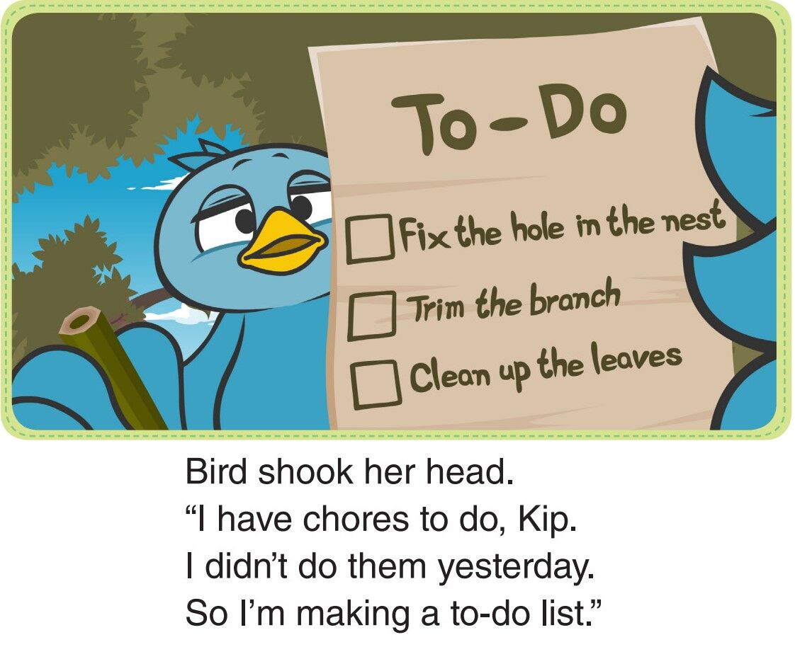 Bird's To-Do List绘本故事第4页
