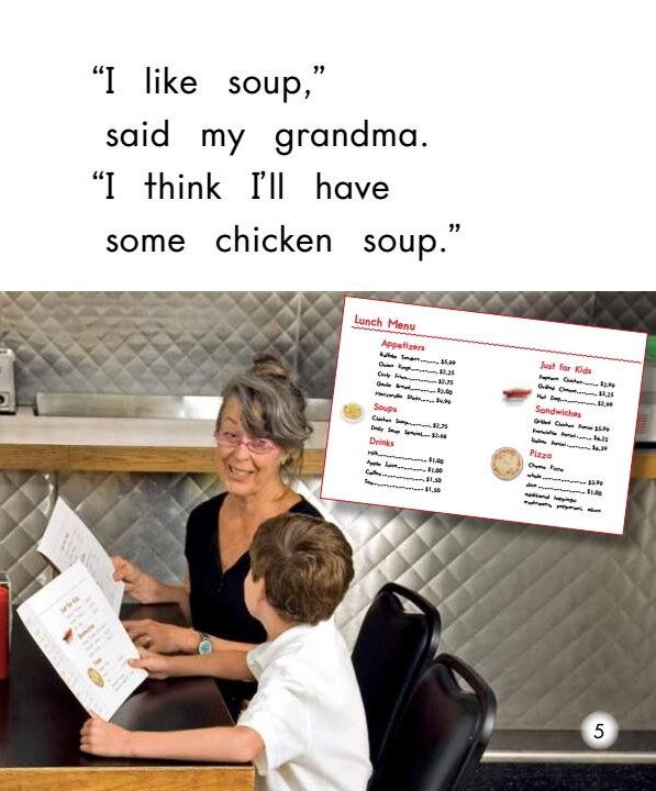 Out for Lunch绘本故事第5页