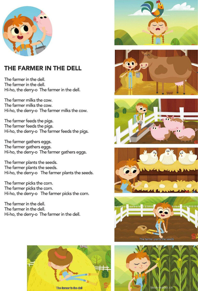 The Farmer In The Dell绘本故事第2页