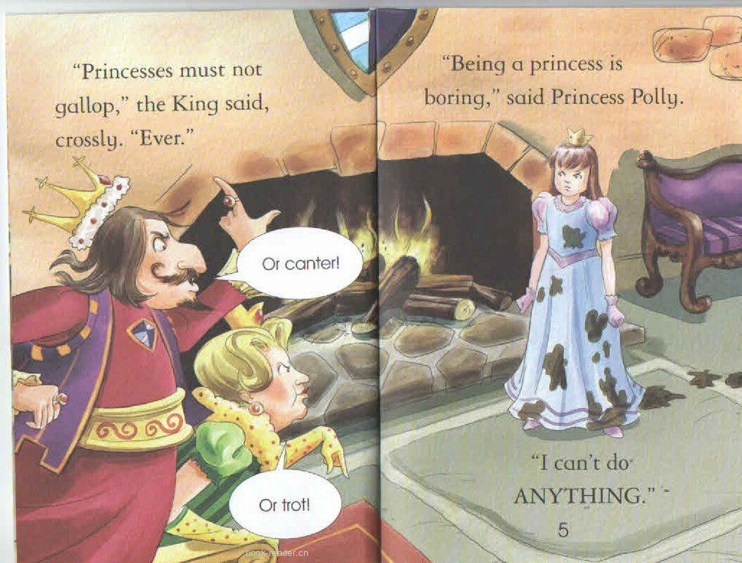 Princess Polly and The Pony绘本故事第4页