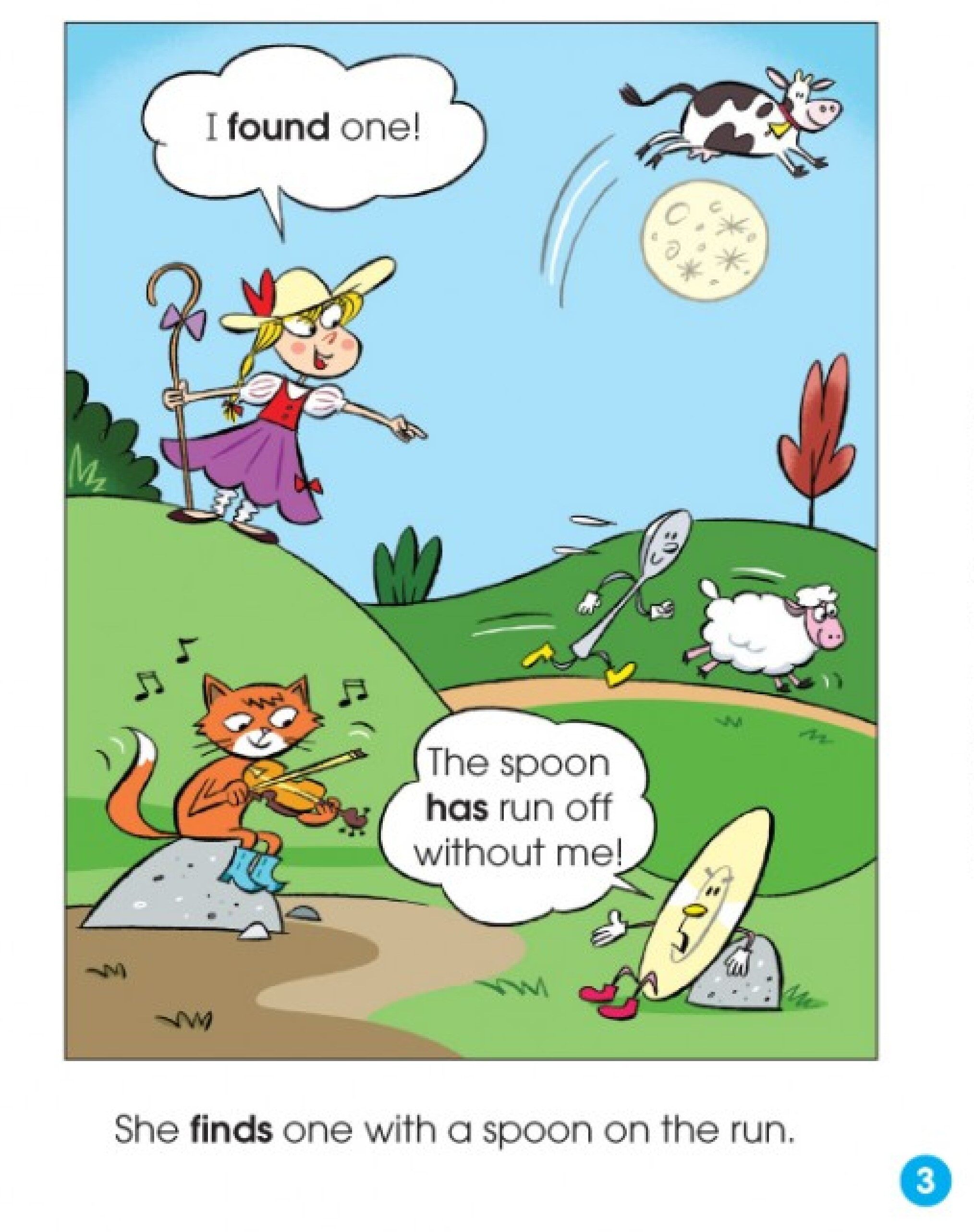 Little Bo-Peep's Lost-and-Found Sheep绘本故事第3页